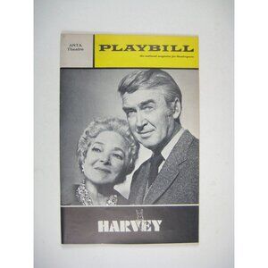 James Stewart Harvey Playbill 1970 Helen Hayes Mary Chase Pulitzer Prize